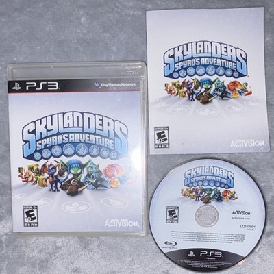 Skylanders Spyro's Adventure (PS3) w/ Manual Not for Resale E10+ NTSC-U/C