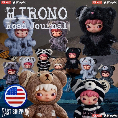 🇺🇸POP MART Hirono Road Journal Series Confirmed Plush Pendants