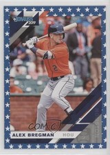 2019 Panini Donruss Independence Day Alex Bregman (Orange Jersey) #182 7l6