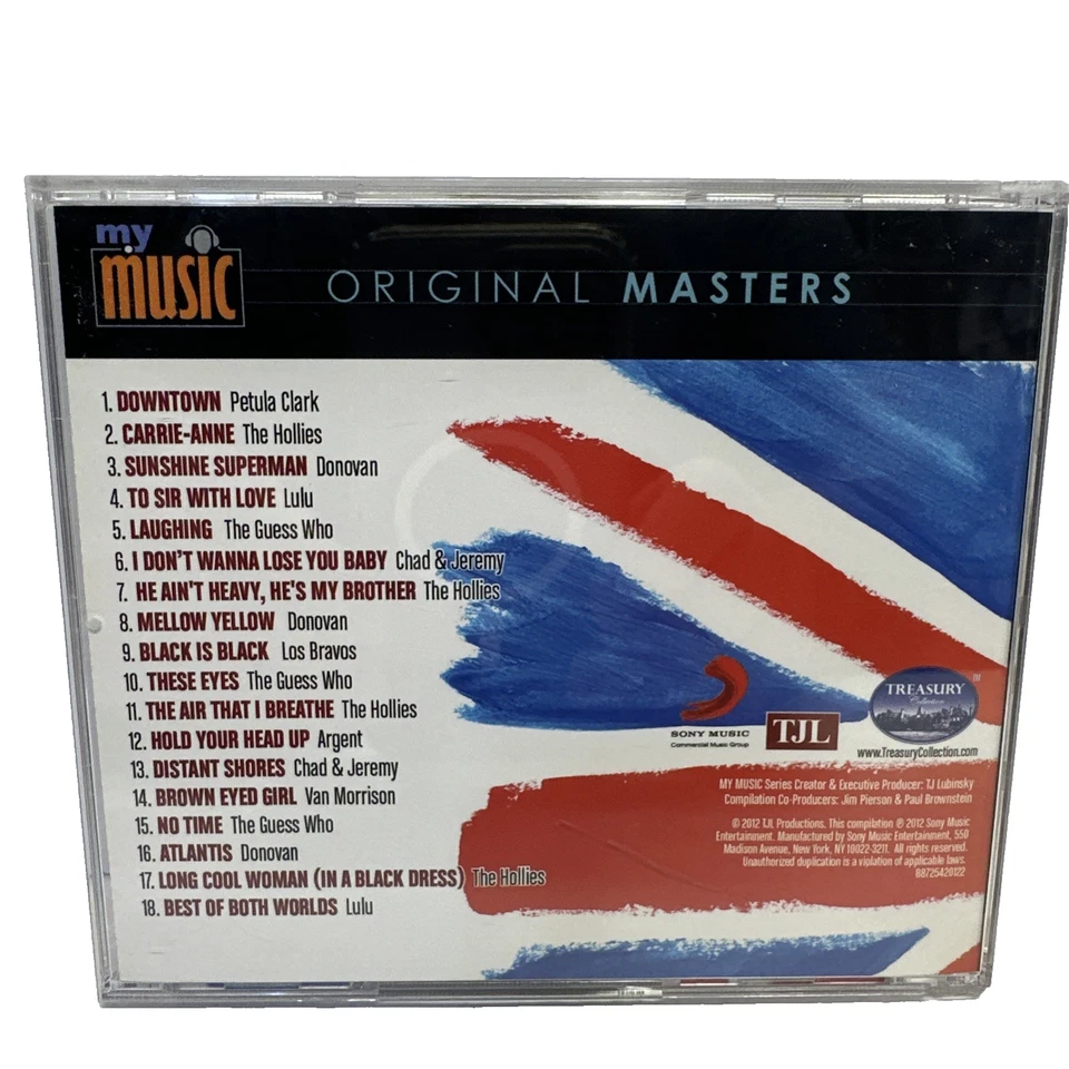 My Music Original Masters БРИТАНСКАЯ ПОП-МУЗЫКА ТОМ 3 CD The Hollies Донован Лулу, очень хорошее состояние - Изображение 2 из 2