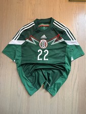 Adidas Mexico Soccer Jersey 2013 2014 Men's Large World Cup Home Green G86985 