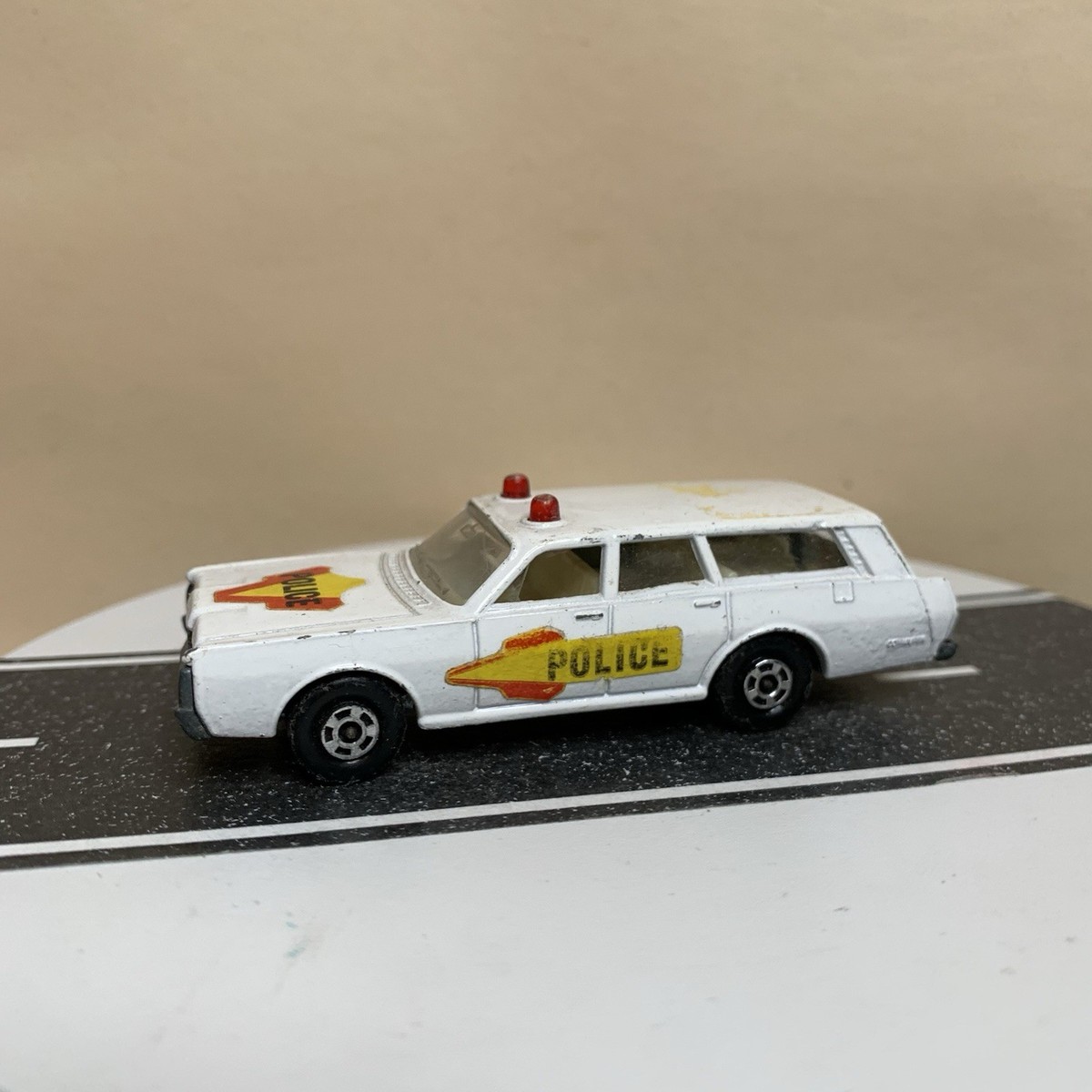 1971 Matchbox Lesney Superfast #55/73 Mercury Police Car Station