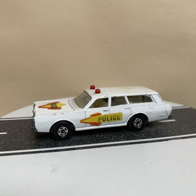 1971 Matchbox Lesney Superfast #55/73 Mercury Police Car Station
