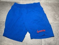Rare Vintage 1995 Goosebumps Parachute Press Blue Shorts Red Logo Youth 10/12