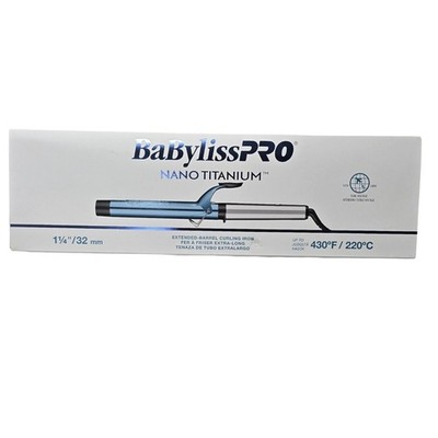 BaBylissPRO  Nano Titanium 1 1/4 Extended Barrel Curling Iron