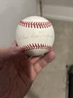 Charlie Gehringer Autographed Baseball