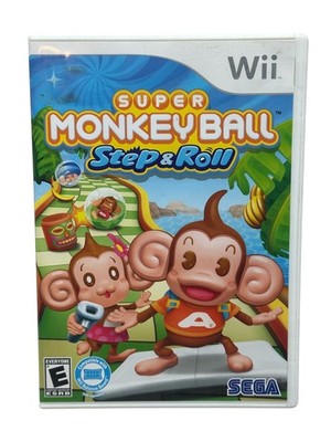 Super Monkey Ball: Step & Roll (Nintendo Wii, 2010) No Manual - Tested