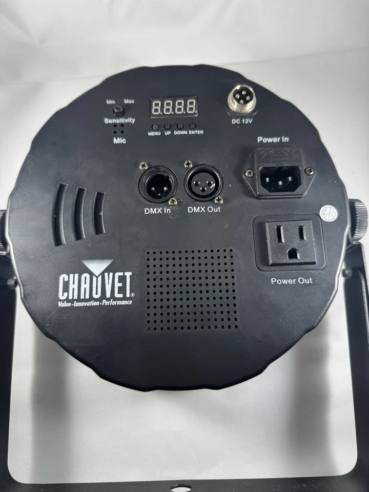 Chauvet SlimPAR 56 LED Flash Light - Black Stage Lighting Dj Equipment - Image 4 of 4