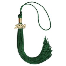 Endea Graduation Green Tassel With Gold Date Drop