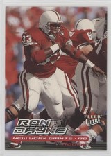 2000 Fleer Ultra Rookie Ron Dayne #222 10c7