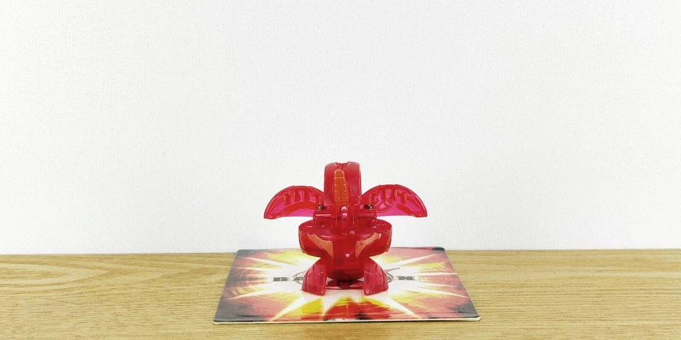 BAKUGAN B1 Translucent Pyrus DRAGONOID 420G Classic Mini "Drago" SpinMaster/SEGA - Image 3 of 4