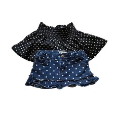 2 Baby Girl Skirts Size 6-9 Months
