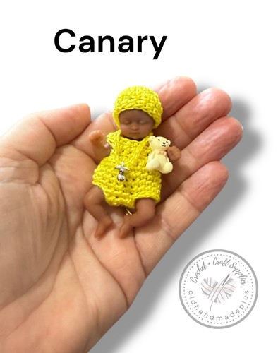 My Mini Baby Clothes Crochet One Piece Beanie Pacifier Dummy Milk Bottle #QHP4 - Picture 35 of 93