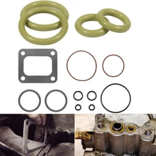 Turbo Pedestal O-rings Seal Kit+ Base Gasket Set 72468 For Ford 7.3L Powerstroke
