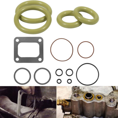 #ad #ad Turbo Pedestal O rings Seal Kit Base Gasket Set 72468 For Ford 7.3L Powerstroke $18.80