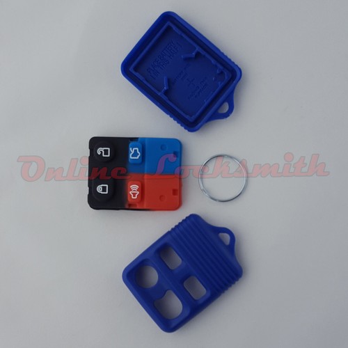 Funda vacía de repuesto de alarma remota para Ford 4 botones entrada sin llave azul - Imagen 2 de 6
