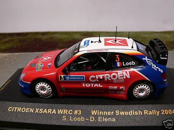1/43 IXO Citroen Xsara WRC #3 Winner Swedish Rally 04 | eBay