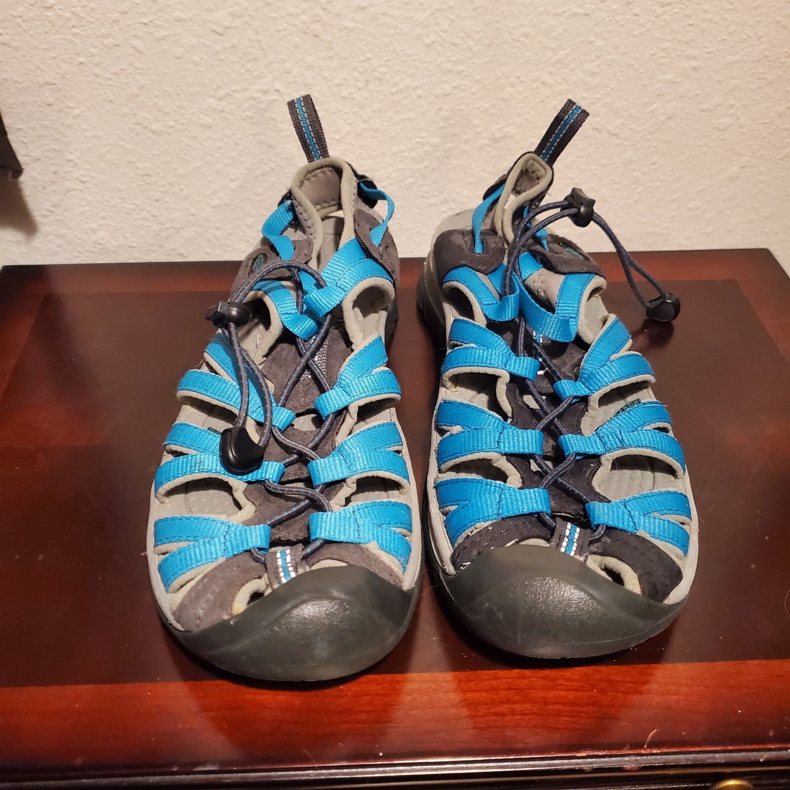 Sandali donna Keen Whisper taglia 9 turchesi