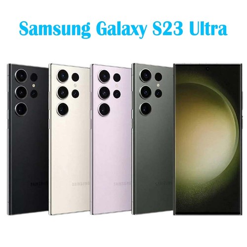 New Samsung Galaxy S23 Ultra 5G S918U1 256/512GB Android SmartPhone New Sealed