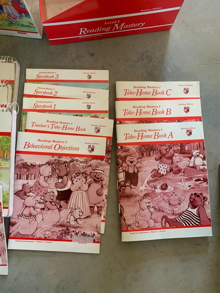 SRA Reading Mastery Grade 1 Rainbow Ed Teacher Student Set 1995 eBay