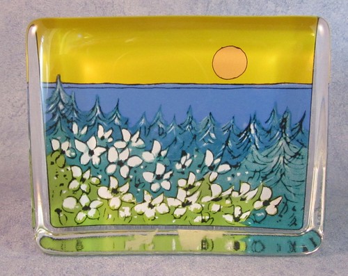 IITTALA Heljä Liukko-Sundström Glass Card Warmth of the sun
