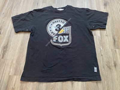 Rare Vintage Men s Ghetto Bare FOX Sport Network Streetwear T-Shirt Size L
