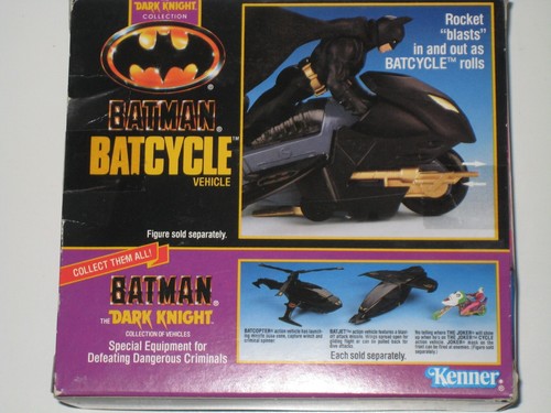 2 - 1990 KENNER BATMAN IL CAVALIERE OSCURO COLLEZIONE: FIGURINE BATMAN BATCYCLES - Foto 3 di 6