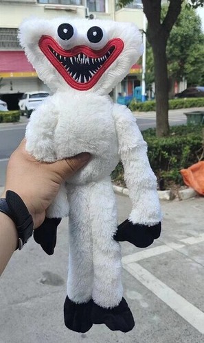 40CM Love Poppy playtime White Huggy Wuggy plush stuffed Birthday Toy
