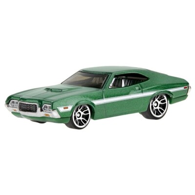 72 Ford Gran Torino Sport Green Hot Wheels Fast & Furious 2023