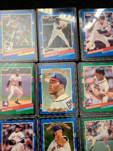 Donruss 39 Karten Lot 1991. All Are Stars, Mix Of Rookies, HOF, MVP. Neuwertig & Fehler - Bild 4 von 11