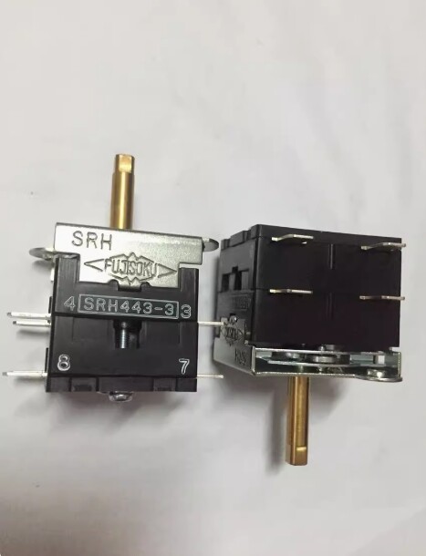 1PCS NEW FOR FUJISOKU SRH443-3 8 pins 2 positions Gear