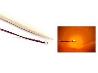 SMD LED 0402 0603 0805 1206 Microlitze Litze Kabel LEDs Farben 10X Modellbau