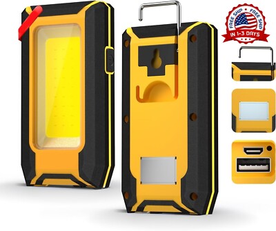Impermeable LED Lamparas Luces De Inundación Para Camping Trabajo Portátil Set