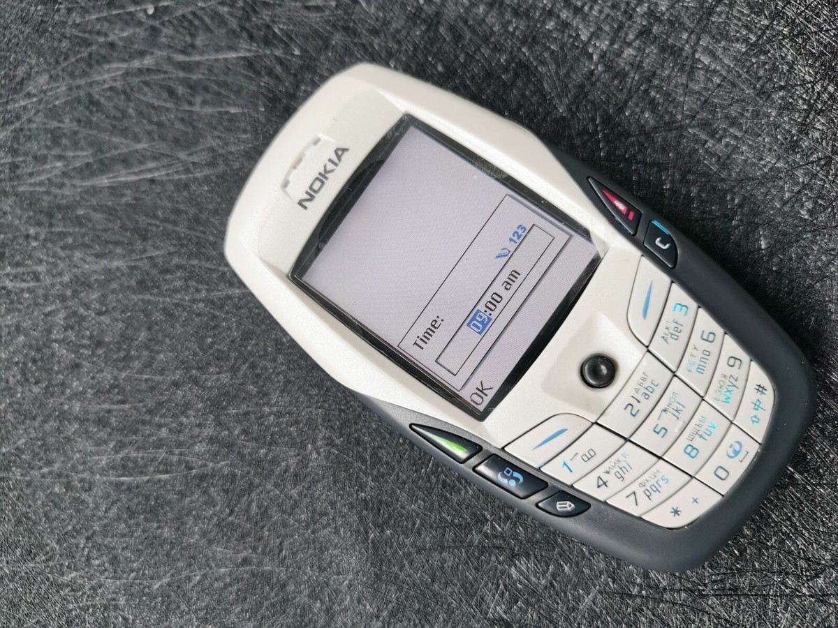 Nokia 6600 - Black (Unlocked) Smartphone original nokia keyboard