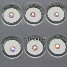 10 pcs Dental Crystal Tooth Ornaments Tooth Gems Teeth Jewelry Gem Rainbow Color