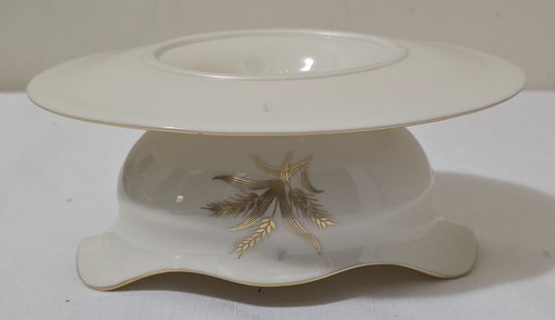 Vintage 1940s Lenox HARVEST Gold Gravy Boat with Attached Underplate R441 - Picture 2 of 16