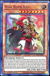 War Rock Bashileos BLVO-EN097 Ultra Rare 1st Edition