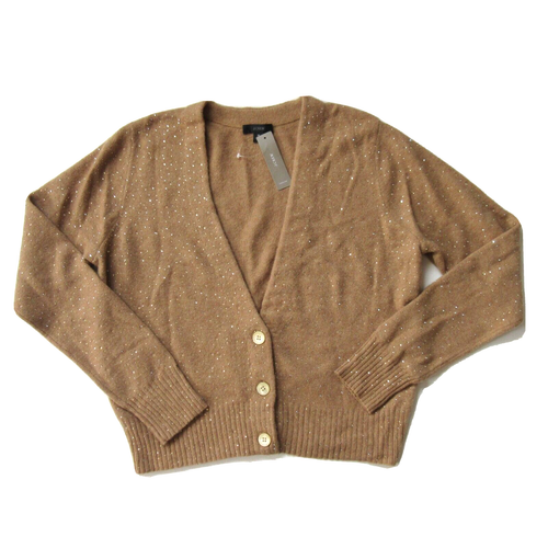 Heather Acorn Supersoft Yarn Sweater 