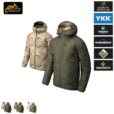Helikon-Tex Reversible Wolfhound-Kapuzenjacke Herren Jacke Doppelseitige Tarnung
