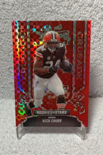 2023 Panini Rookies & Stars - Crusade Longevity Red Prizm #CR-8 Nick Chubb