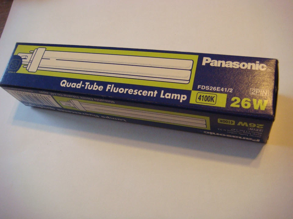 Bulb for PANASONIC Florescent FDS26E41/2 LAMP 26 WATTS new Bulbs 2PIN G24d-3 - Image 4 of 4