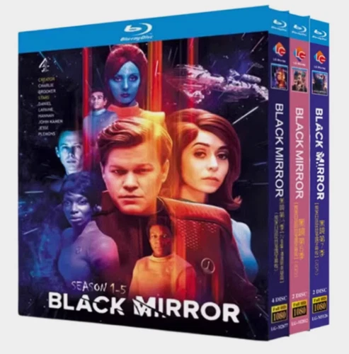 Black Mirror Season 1-7 (2025)    8-Discs   New Box Set
