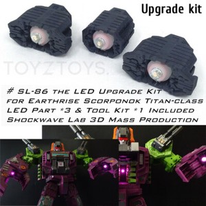 Shockwave Lab SL-86 Lighting Upgrade Kit for Earthrise Scorponok Transform DIY | eBay