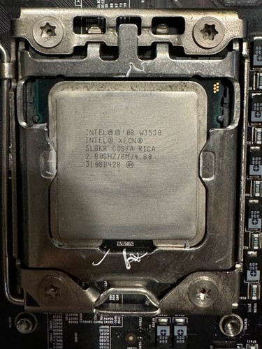 Xeon 2,8 GHz 4 core - CPU Tray Apple Mac Pro 2010 e 2012 MacPro5,1 - Foto 4 di 6