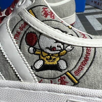 Rare Vtg Adidas Top Ten Lo Year Of Boar Ping Pong Championship