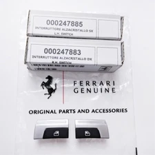 Ferrari 458 Italia Spider 488 GTC4 RH#LH Power Window Switch Button Set