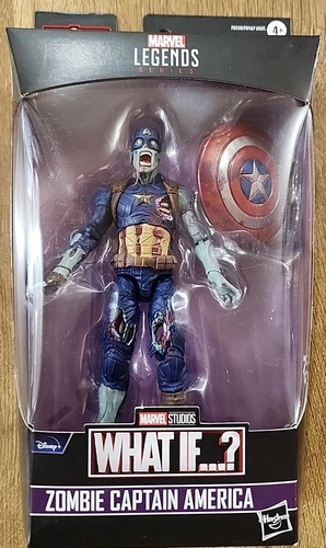 Marvel Legends Zombie Captain America What If The Watcher BAF Wave Action Figure