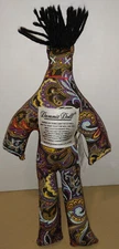Dammit Doll 12” Plush Stress Reliever- Paisley Teal,Purple,Maroon,Yellow NWT