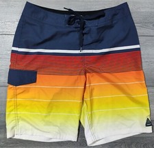 Trinity Boardshorts Adult Size 32 Multicolor Swim Trunks Swimwear Mens