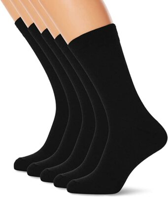 10er PACKUNGEN Marathon Herrensocken SCHWARZ GRÖßE UK 7-11 EU 40-46 NEU KOSTENLOSER UK-VERSAND